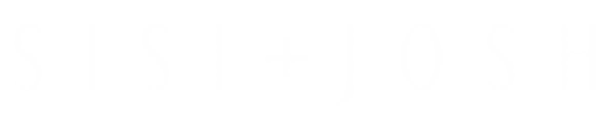 SISI+JOSH wordmark logo